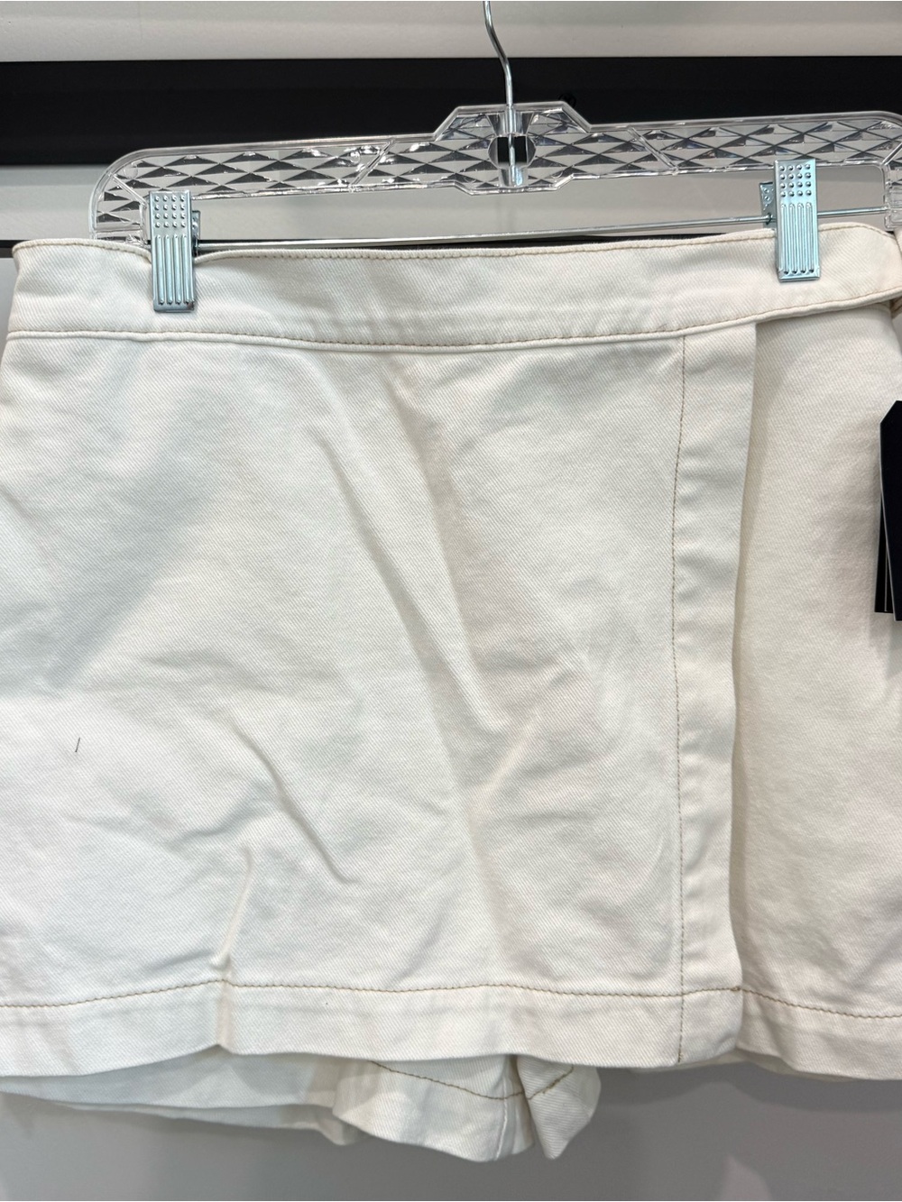 Women’s Cream High-Rise Skort